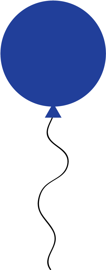 Microsoft Cliparts Balloons - Blue Balloon Clip Art - Png Download (422x964), Png Download