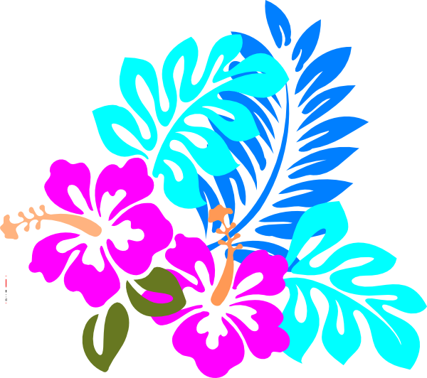 Hibiscus Clip Art - Png Download (600x532), Png Download