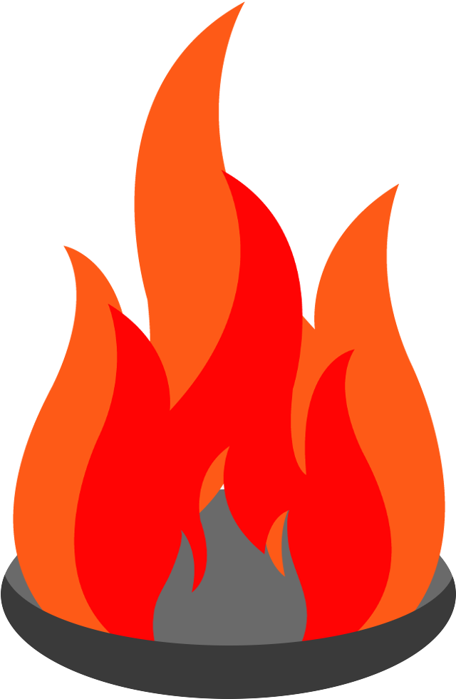 Image Free Bonfire Clipart Beach - Png Download (1000x1000), Png Download