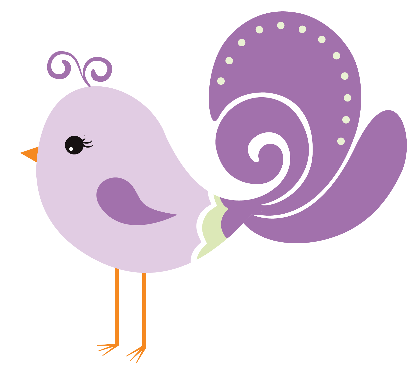 Patchwork Clipart Bird - Pajaritos Png Transparent Png (1800x1610), Png Download
