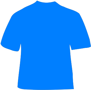 Sky Blue Shirt Svg Clip Arts 600 X 594 Px - Png Download (600x594), Png Download