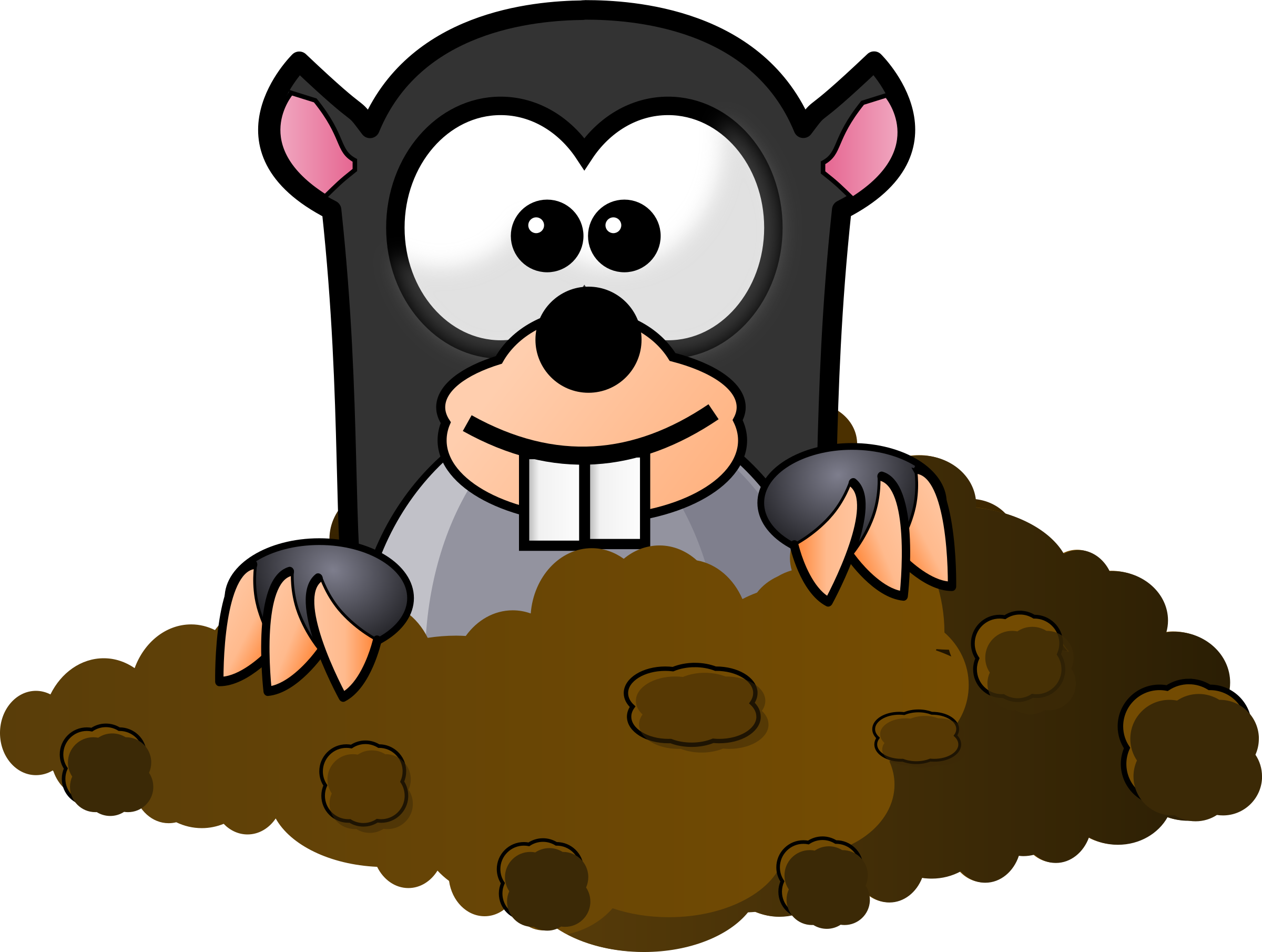 Big Image - Mole Clipart - Png Download (2400x1810), Png Download