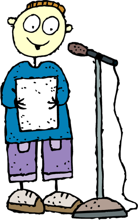 Advanced Stage Learning Outcome Representation - Oral Presentation Structure Clipart (460x731), Png Download