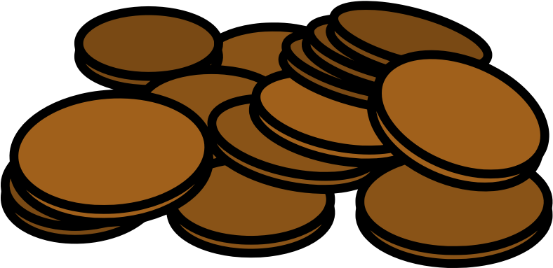 Clipart - Penny Clipart - Png Download (800x800), Png Download
