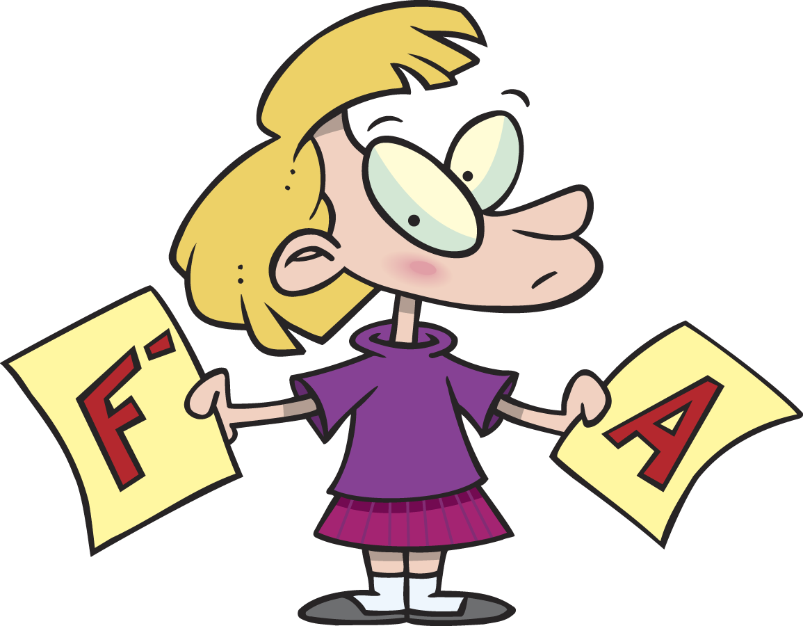 Hen - Bad Report Card Clipart (1155x900), Png Download