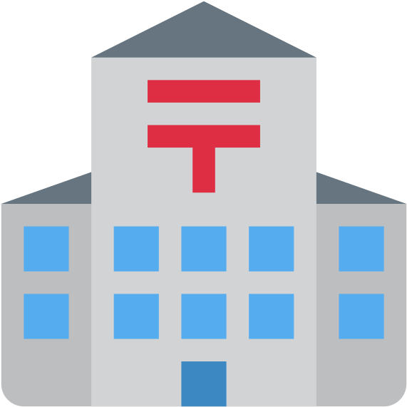 Download Japanese Post Office Symbol Clipart Japan - Post Office Clipart Japan - Png Download (600x600), Png Download