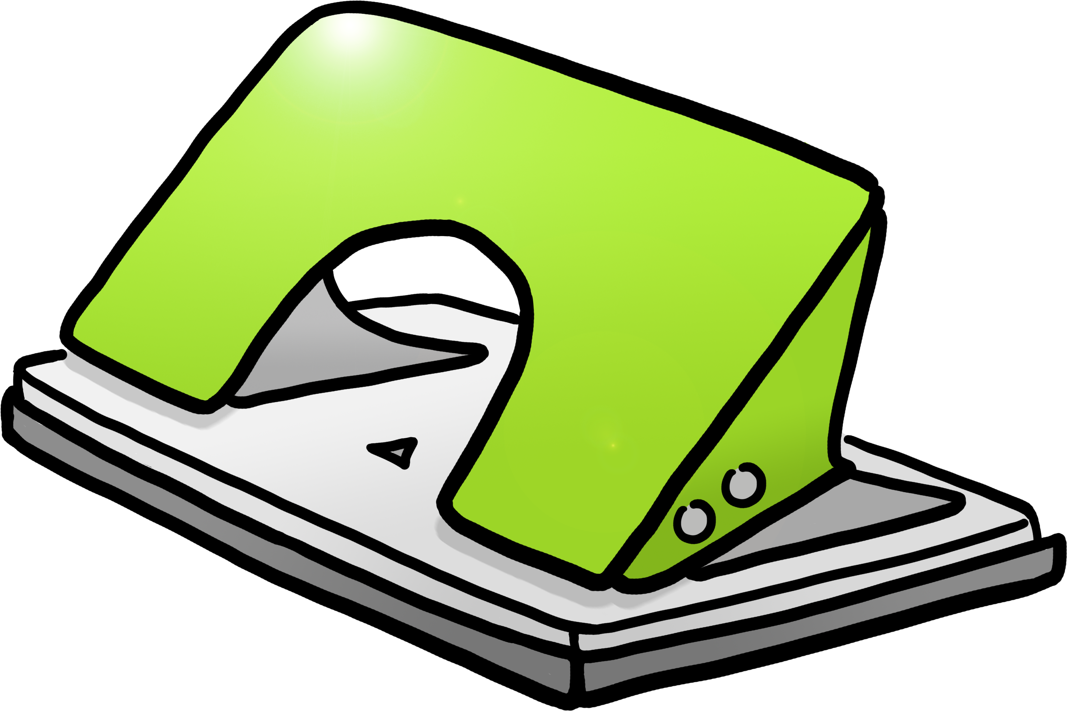 Images For Chalk Board Eraser Clip Art - Hole Puncher Clipart - Png Download (4000x3000), Png Download