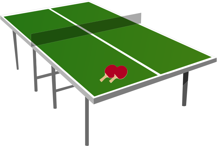 Free Table Tennis Clip Art Table Tennis Table Clipart Png Download Full Size Clipart