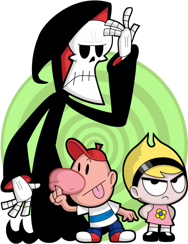 Cartoon Network Week 03 Grim Adventures By The Driz - Cartoon Network Dibujos Animados Clipart (815x1000), Png Download