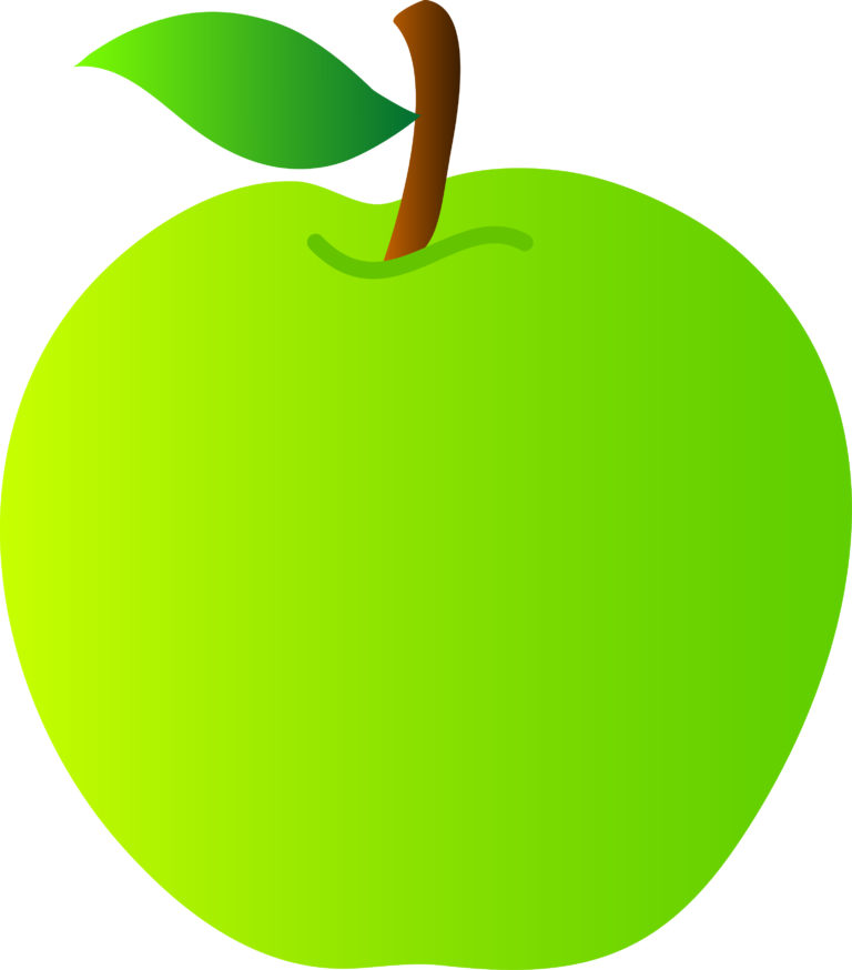 Inn Trending » Green Apple Clip Art - Yellow Apple Clip Art - Png Download (674x767), Png Download