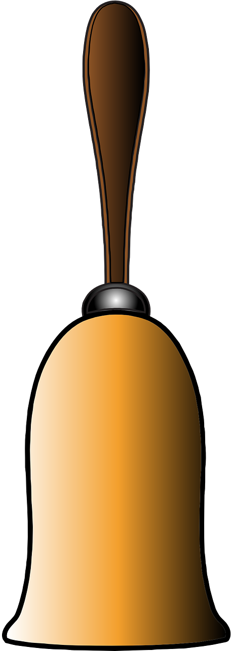 Small Bell Clip Art - Png Download (410x800), Png Download