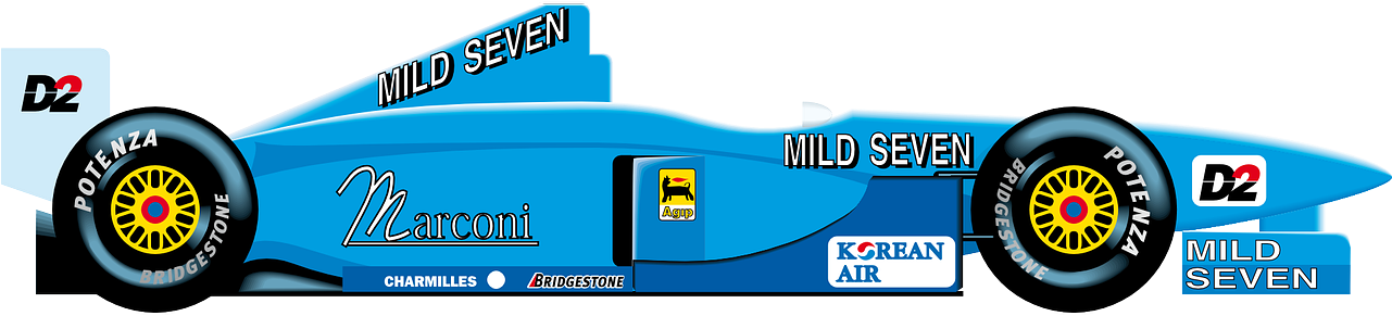 Blue Race Car Clipart Clipartfest - Racing Cars Clip Art - Png Download (1280x427), Png Download