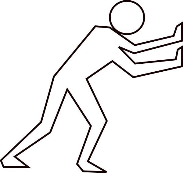 Push Clip Art - Png Download (600x565), Png Download