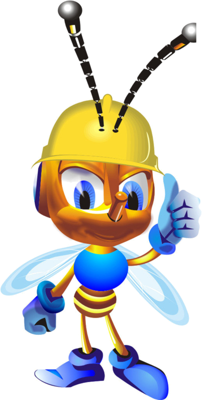 Bee Clipart, Honey Bees, My Honey, Buzz Bee, Bee Crafts, - Bee - Png Download (413x800), Png Download