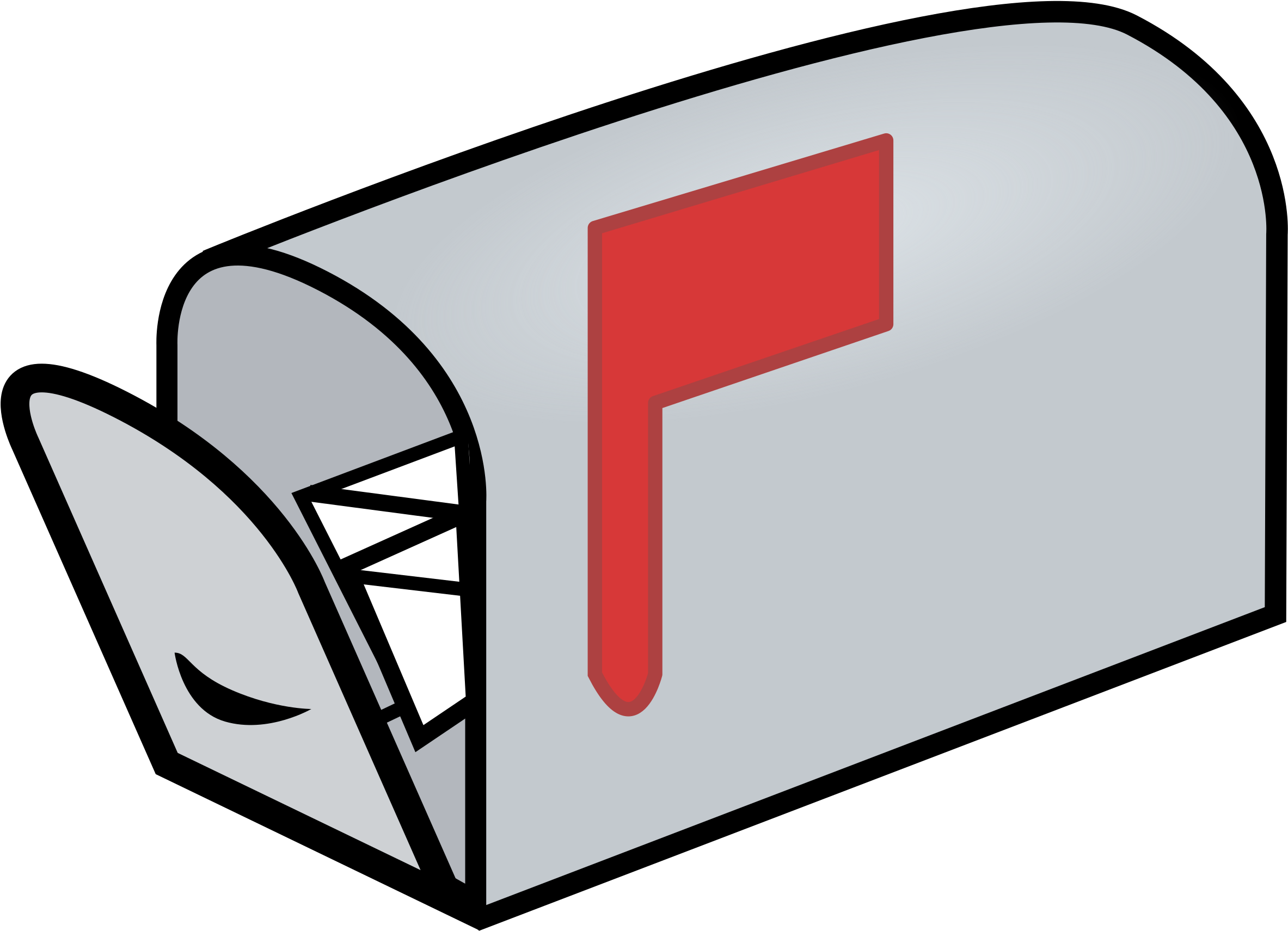 Mailbox Clipart - Png Download (2400x1846), Png Download