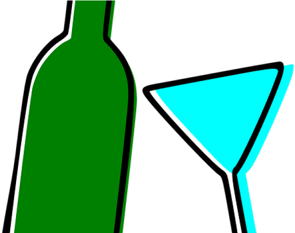 Boose Clipart Green Drink - Alcohol Clipart Transparent Background - Png Download (640x480), Png Download