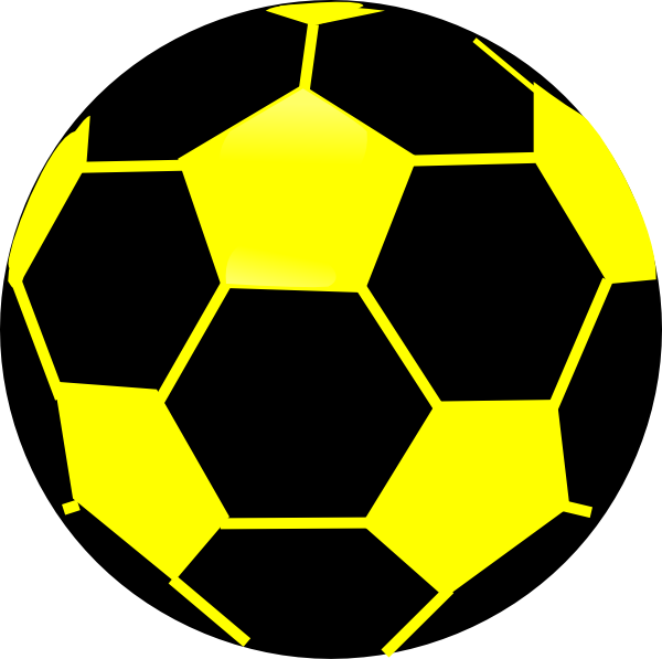 Black - Vector Soccer Ball Png Clipart (600x597), Png Download