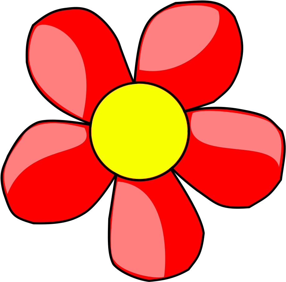 Cartoon Flowers Pictures - Flower Clip Art - Png Download (600x594), Png Download