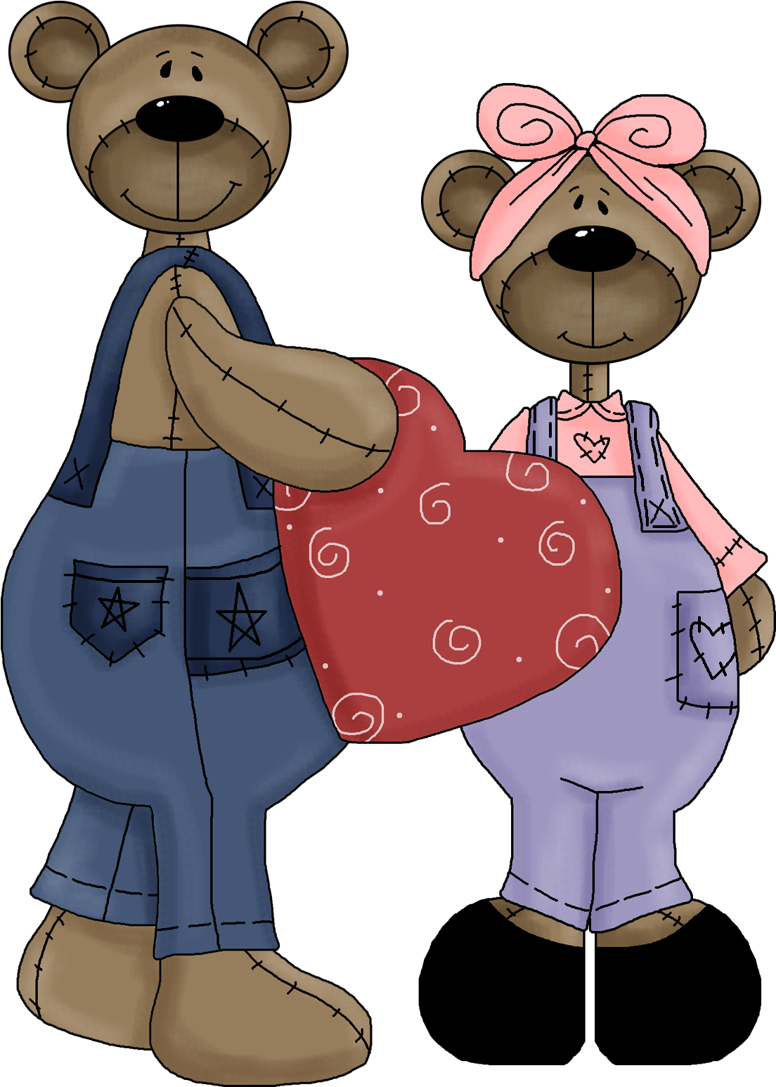 *✿*fauna Enamorada*✿* Bear Clipart, Zentangle Drawings, - Teddy Bear - Png Download (1200x1587), Png Download