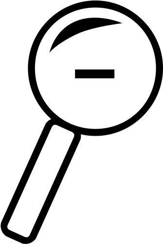 Vector Clip Art - Magnifying Glass Clipart - Png Download (600x895), Png Download