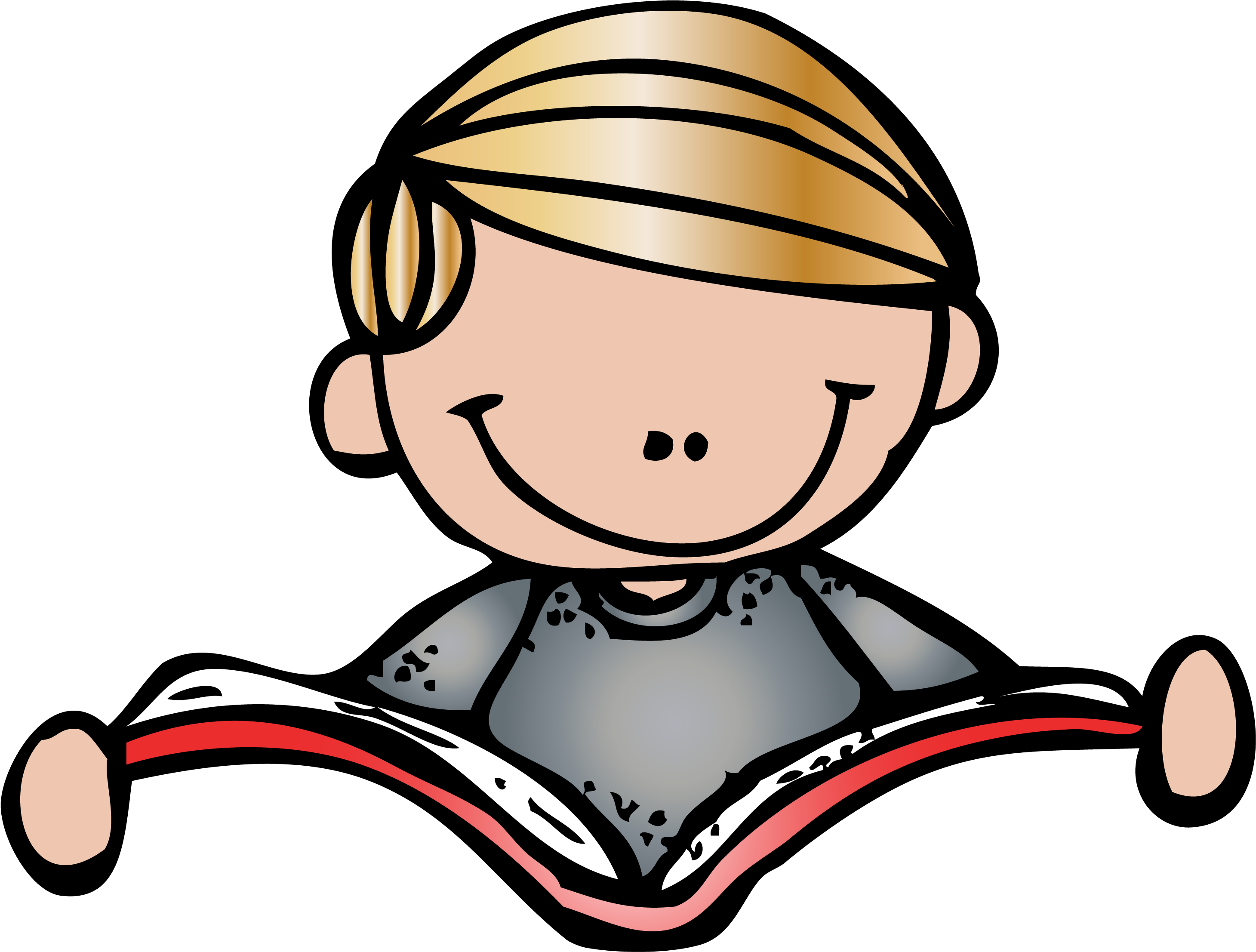 Clip Arts Related To - Melonheadz Reading - Png Download (3000x2244), Png Download