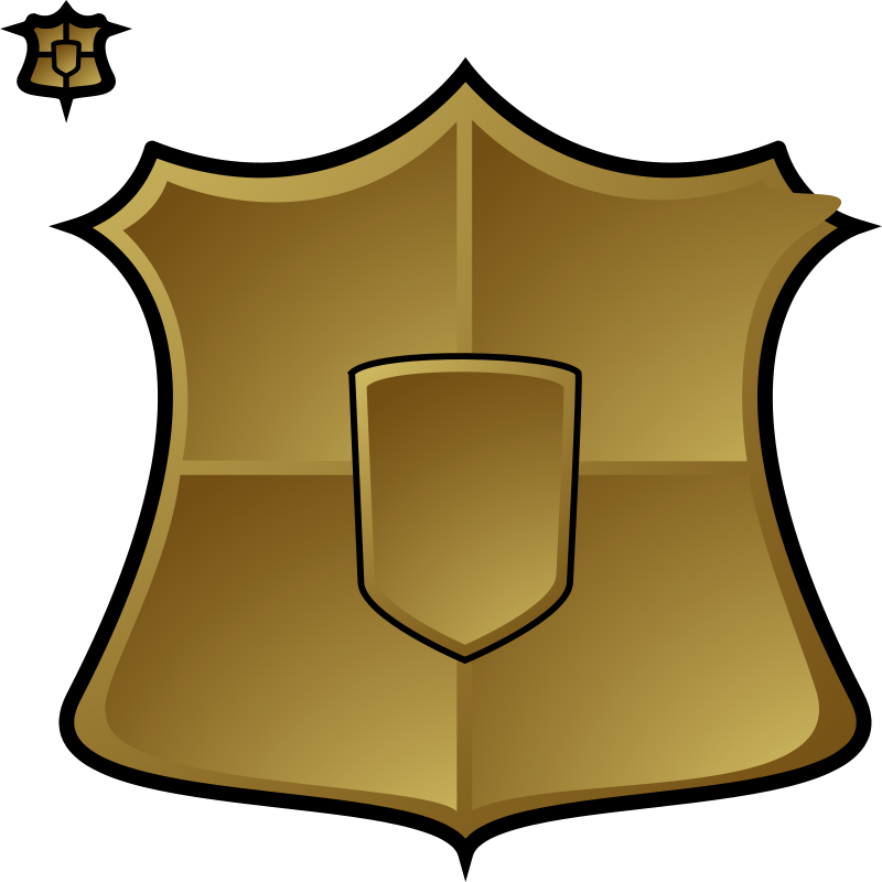 Shield Clip Art - Shield Matt Todd 01 - Png Download (600x601), Png Download