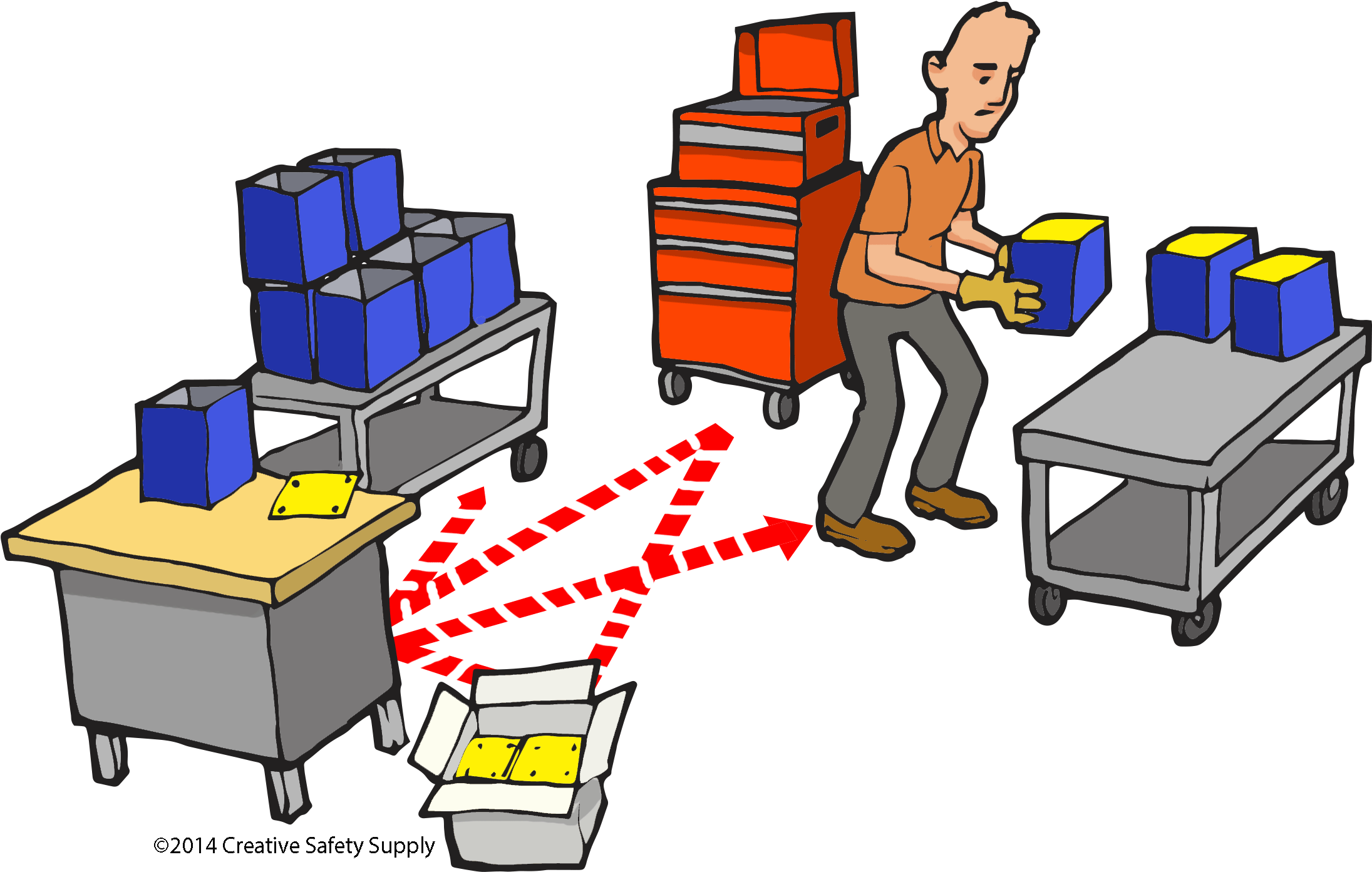 Seven - Motion Waste Clipart (2400x1800), Png Download