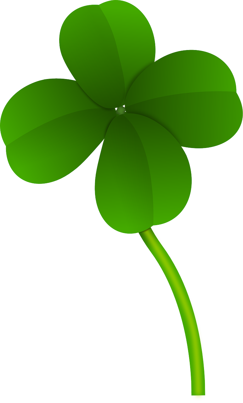 Free To Use Public Domain Regional Clip Art - Three Leaf Clover Transparent - Png Download (772x1280), Png Download