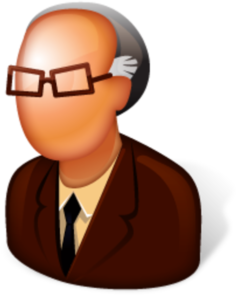 Old Boss - Boss Clipart Png Transparent Png (600x600), Png Download