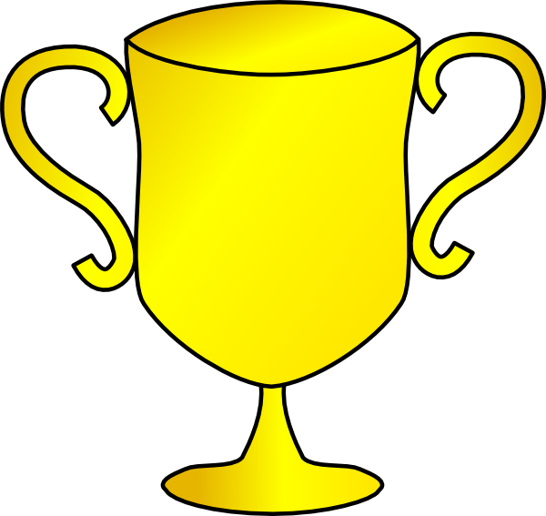 Simple Clipart Trophy - Clipart Trophy - Png Download (600x567), Png Download