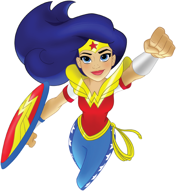 Wonder Woman Clipart Wonder Woman Clipart 1 Clipart - Dc Super Hero Girls: Finals Crisis [book] - Png Download (598x648), Png Download