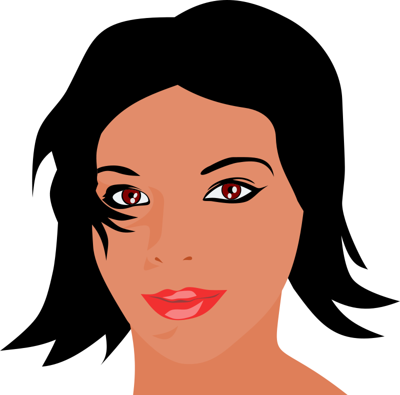 Clipart Woman Face - Woman Face Clipart - Png Download (800x790), Png Download