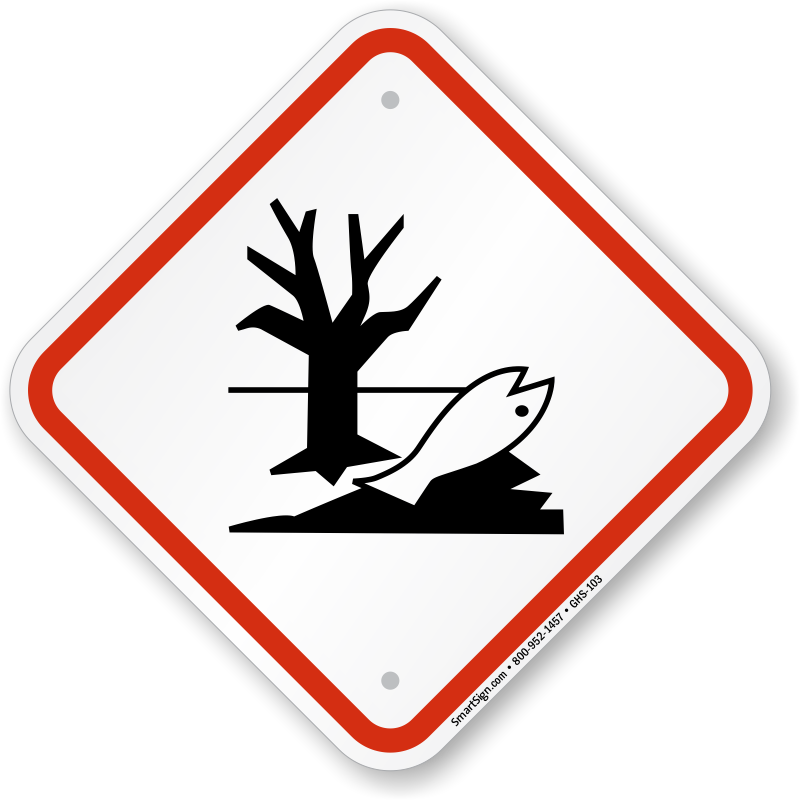 Global Harmonized System Dangerous For Environment - Pictogram Environment Clipart (800x800), Png Download