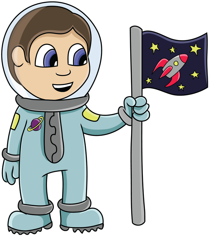 Free - Życzenia Urodzinowe O Kosmosie Clipart (800x849), Png Download