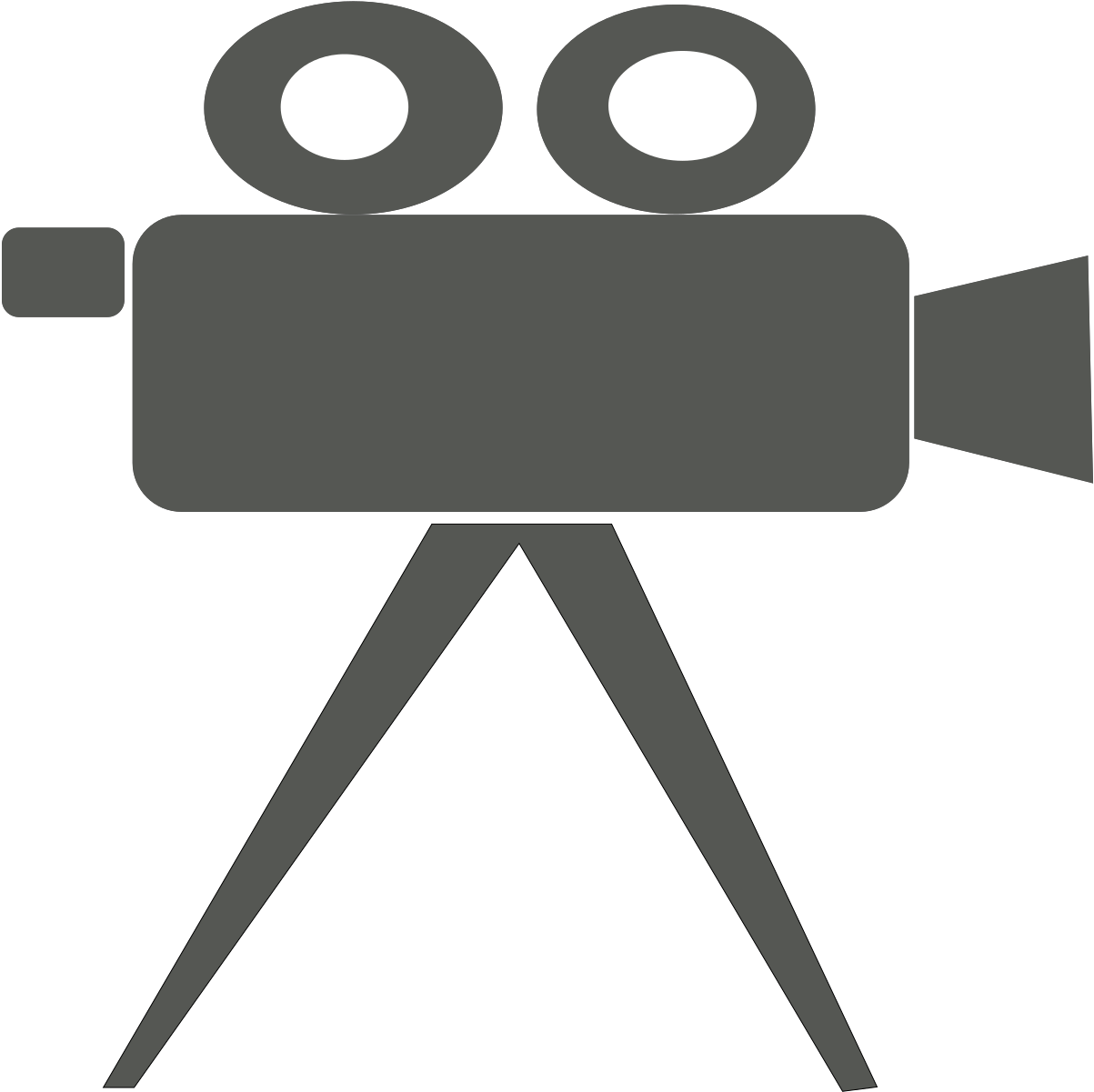 Free Camera Clipart - Video Camera Clip Art - Png Download (1331x1331), Png Download