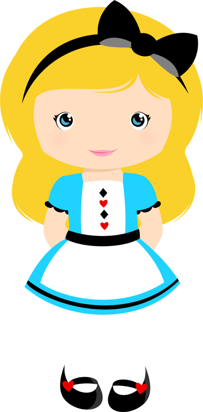 Patterns - Alice Desenho Png Clipart (444x900), Png Download