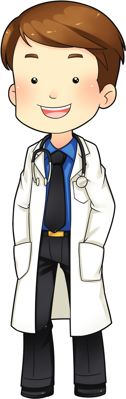 Cute - Cute Doctor Clipart - Png Download (700x1465), Png Download