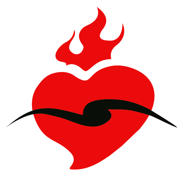 Romantic Catholic - Memorare Symbols Clipart (654x771), Png Download