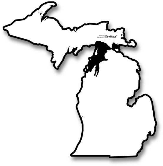 At Getdrawings Com Free For Personal Use - Michigan Map Clipart (600x600), Png Download