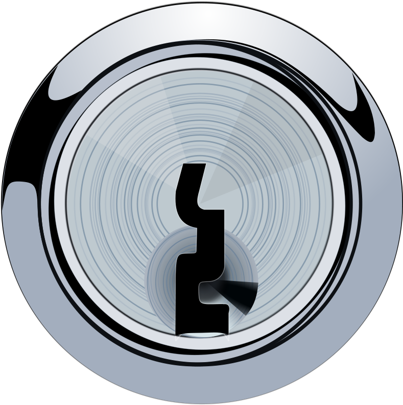Clip Art Tags - Keyhole Png Transparent Png (797x800), Png Download