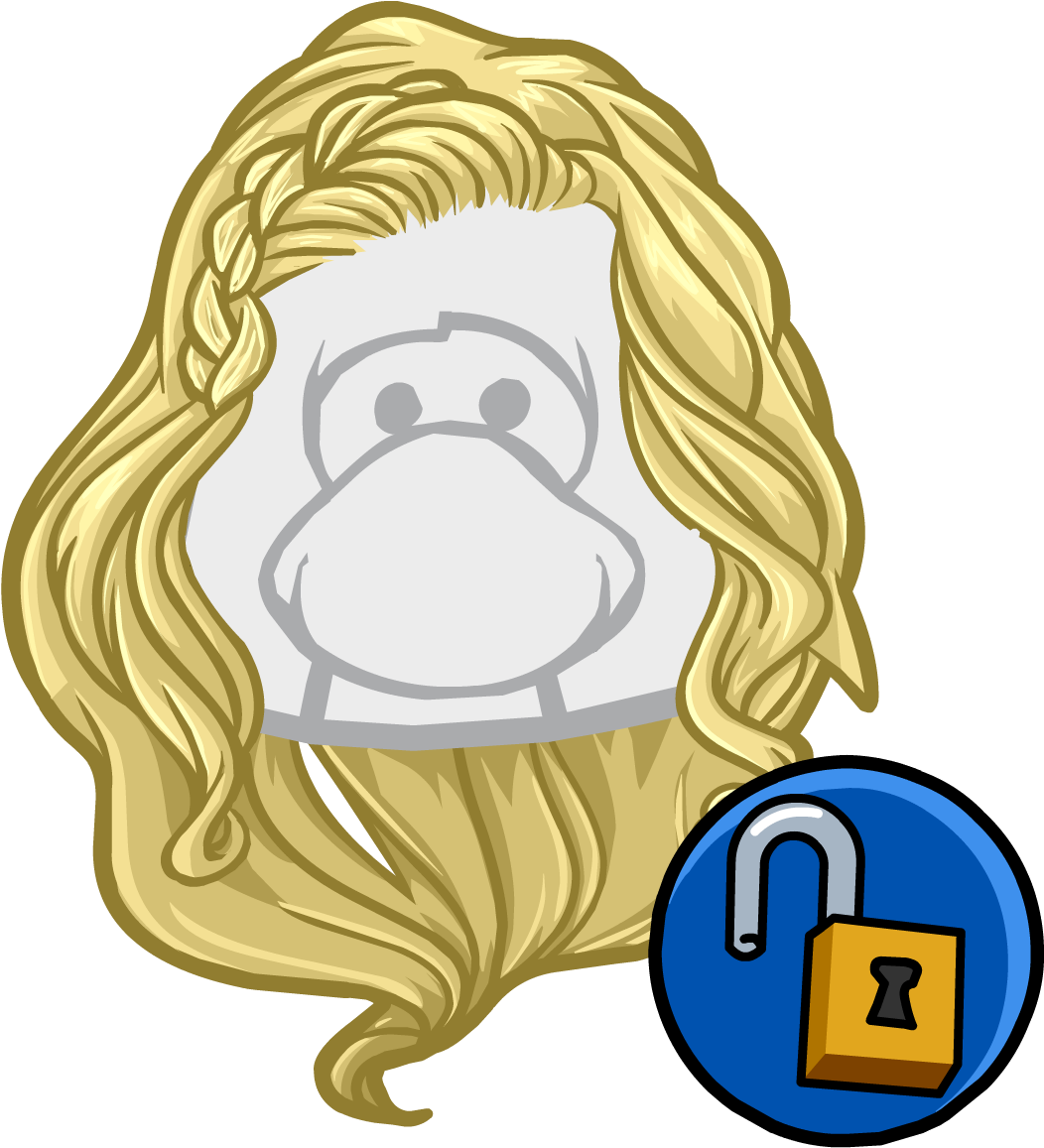 Club Penguin Clip Art - Free Penguin Codes Hair - Png Download (1156x1156), Png Download
