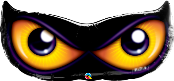 Spooky Eyes 40" Supershape Balloon - Spooky Eyes Balloon Clipart (600x600), Png Download