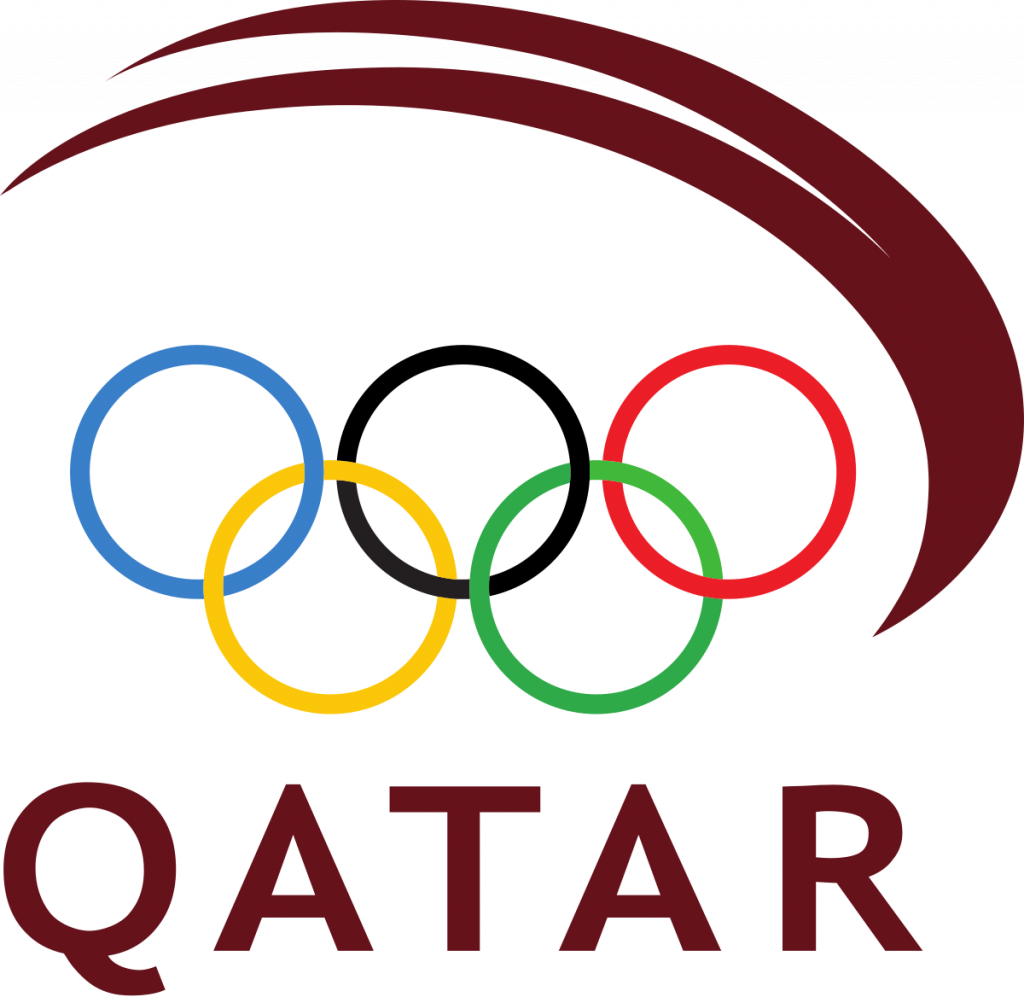 Qoc Lend Support To Paralympic Day In Doha - Refugee Olympic Team Logo Clipart (1024x997), Png Download