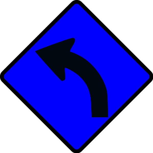 Fork In Road Sign Clip Art - Clip Art - Png Download (600x600), Png Download