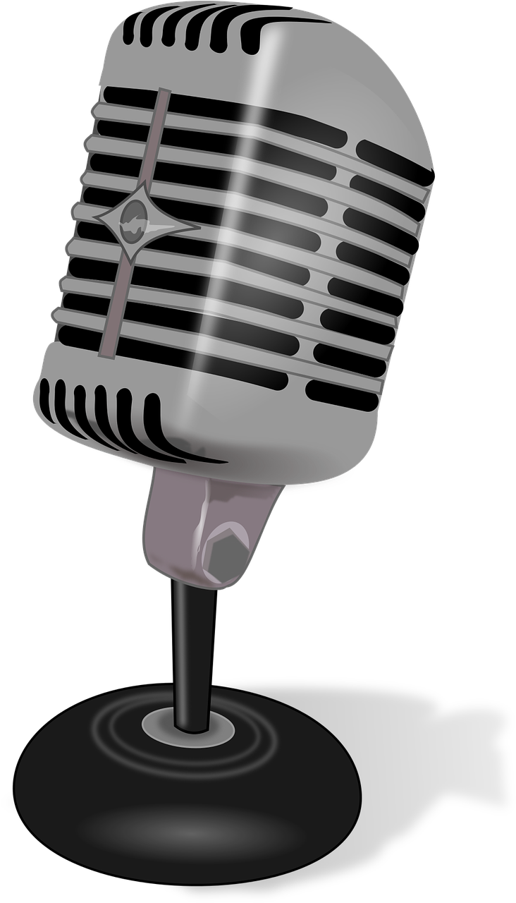 Wireless Microphone Music Download - Free Microphone Clip Art - Png Download (450x750), Png Download
