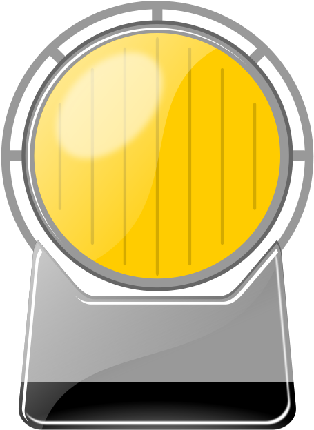 Get Notified Of Exclusive Freebies - Flashing Yellow Light Animated Gif Clipart (566x800), Png Download