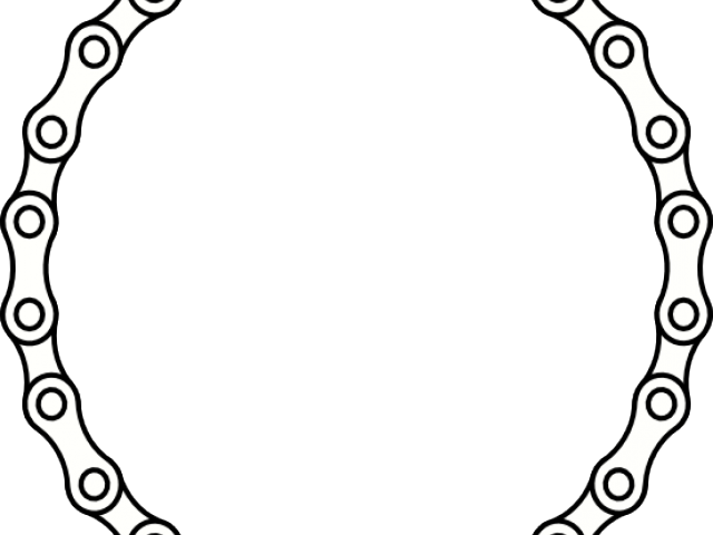 Cycling Clipart Chain - Corrente De Bike Desenho - Png Download (640x480), Png Download