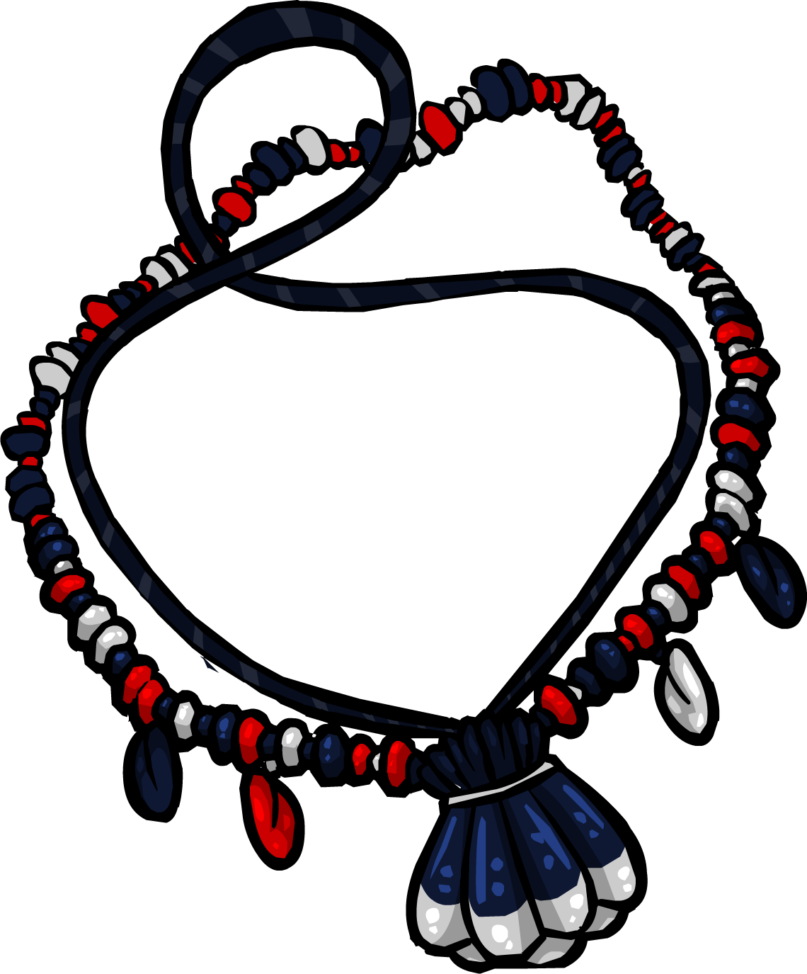 Clam Shell Collar Clipart (1140x1375), Png Download