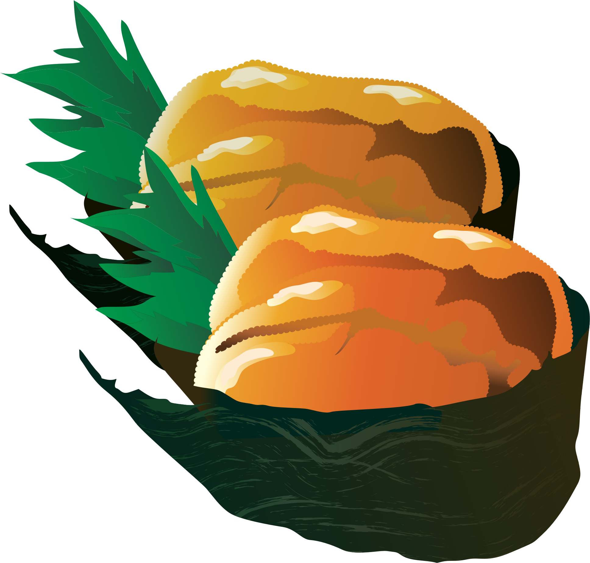 Big Image - Sea Urchin Uni Clipart - Png Download (1936x1849), Png Download