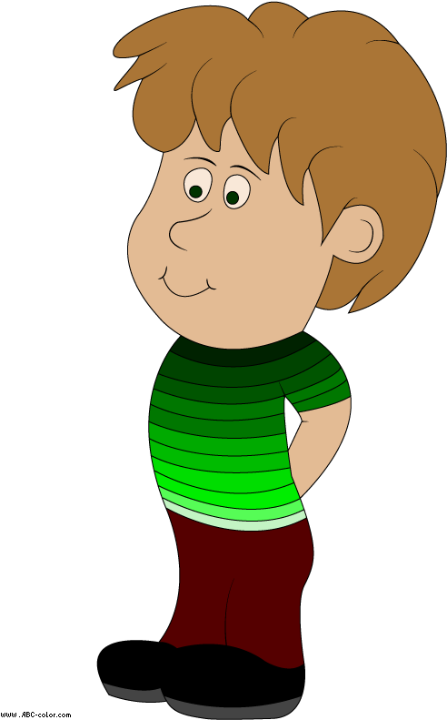 Cartoon Clipart (567x822), Png Download